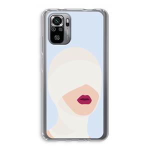 CaseCompany Incognito: Xiaomi Redmi Note 10S Transparant Hoesje