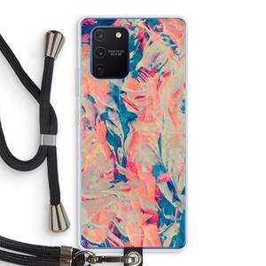 CaseCompany Alone: Samsung Galaxy Note 10 Lite Transparant Hoesje met koord