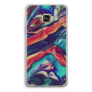 CaseCompany Chameleon Sun: Samsung A3 (2017) Transparant Hoesje