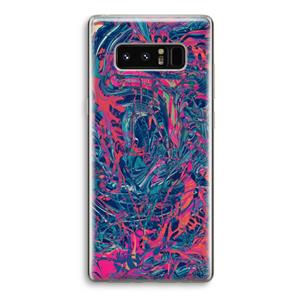 CaseCompany Sleeping Dreams: Samsung Galaxy Note 8 Transparant Hoesje