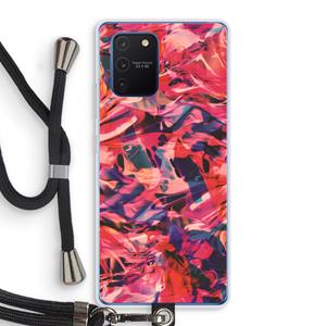 CaseCompany California: Samsung Galaxy Note 10 Lite Transparant Hoesje met koord