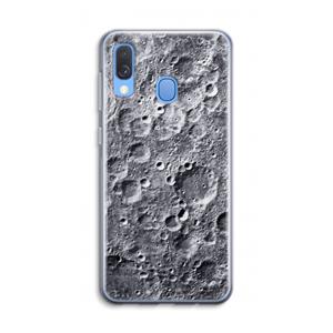 CaseCompany Maanlandschap: Samsung Galaxy A40 Transparant Hoesje