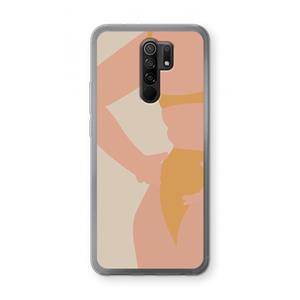 CaseCompany Bikini body: Xiaomi Redmi 9 Transparant Hoesje