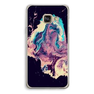 CaseCompany Cosmic Silence: Samsung A3 (2017) Transparant Hoesje