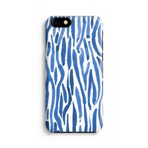 CaseCompany Blauwe nerven: iPhone 8 Volledig Geprint Hoesje