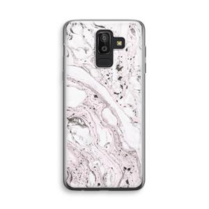 CaseCompany Mengelmoes: Samsung Galaxy J8 (2018) Transparant Hoesje