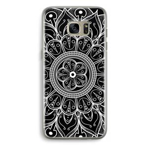 CaseCompany Roses Are Red: Samsung Galaxy S7 Edge Transparant Hoesje