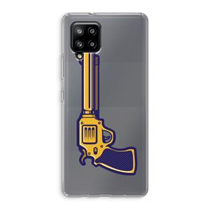 CaseCompany Pew Pew Pew: Samsung Galaxy A42 5G Transparant Hoesje