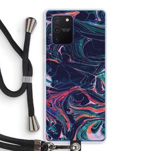 CaseCompany Light Years Beyond: Samsung Galaxy Note 10 Lite Transparant Hoesje met koord