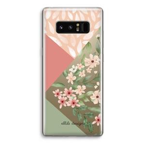 CaseCompany Sweet heaven geometrics: Samsung Galaxy Note 8 Transparant Hoesje