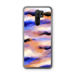 CaseCompany Donkere Wolken: Xiaomi Redmi 9 Transparant Hoesje