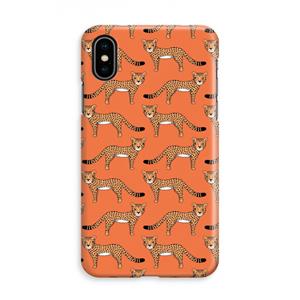 CaseCompany Cheetah: iPhone Xs Volledig Geprint Hoesje