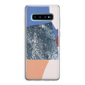 CaseCompany Billy: Samsung Galaxy S10 Plus Transparant Hoesje