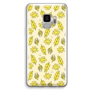 CaseCompany Herfst: Samsung Galaxy S9 Transparant Hoesje