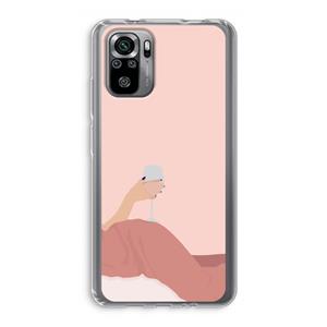 CaseCompany Wine: Xiaomi Redmi Note 10S Transparant Hoesje