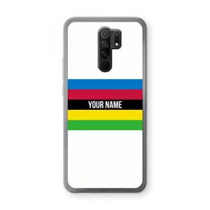 CaseCompany WK Wielrennen: Xiaomi Redmi 9 Transparant Hoesje