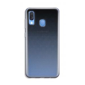 CaseCompany Musketon Halftone: Samsung Galaxy A40 Transparant Hoesje