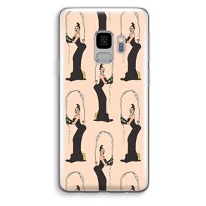 CaseCompany Pop Some Kim: Samsung Galaxy S9 Transparant Hoesje
