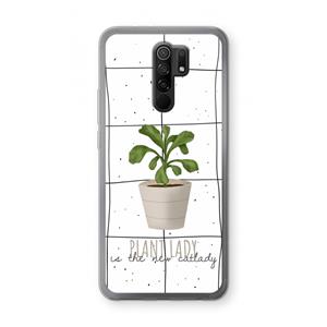 CaseCompany Kamerplant op vensterruit: Xiaomi Redmi 9 Transparant Hoesje