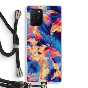 CaseCompany Tuesday Night: Samsung Galaxy Note 10 Lite Transparant Hoesje met koord