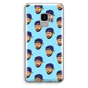 CaseCompany Drake Away: Samsung Galaxy S9 Transparant Hoesje
