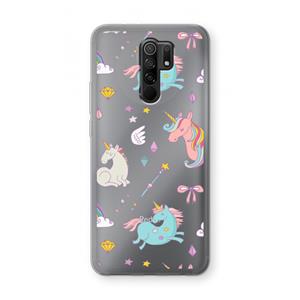 CaseCompany Fantasiewereld: Xiaomi Redmi 9 Transparant Hoesje