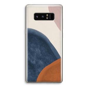 CaseCompany Geo #1: Samsung Galaxy Note 8 Transparant Hoesje