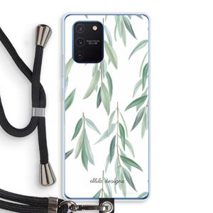 CaseCompany Branch up your life: Samsung Galaxy Note 10 Lite Transparant Hoesje met koord