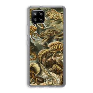 CaseCompany Haeckel Lacertilia: Samsung Galaxy A42 5G Transparant Hoesje