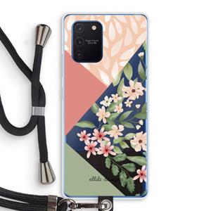 CaseCompany Sweet heaven geometrics: Samsung Galaxy Note 10 Lite Transparant Hoesje met koord