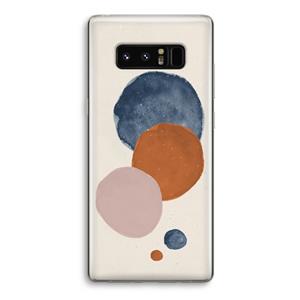 CaseCompany Geo #4: Samsung Galaxy Note 8 Transparant Hoesje