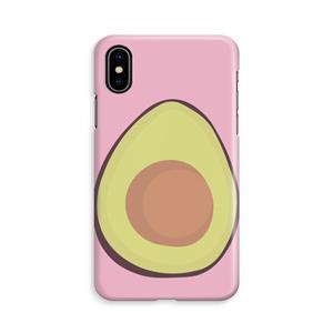 CaseCompany Avocado: iPhone Xs Volledig Geprint Hoesje