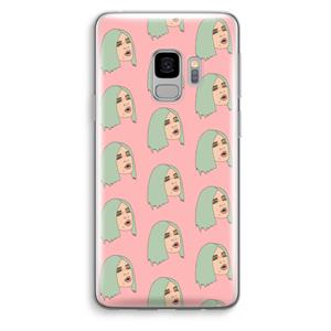 CaseCompany King Kylie: Samsung Galaxy S9 Transparant Hoesje