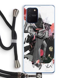 CaseCompany Dissimulation du réel: Samsung Galaxy Note 10 Lite Transparant Hoesje met koord