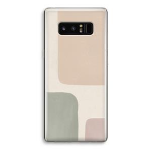 CaseCompany Geo #7: Samsung Galaxy Note 8 Transparant Hoesje