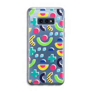 CaseCompany 8-bit N°1: Samsung Galaxy S10e Transparant Hoesje