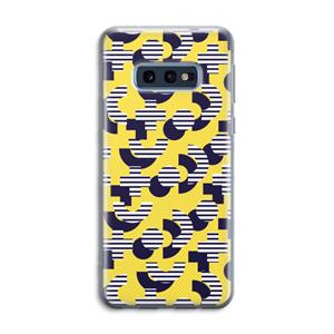 CaseCompany 8-bit N°3: Samsung Galaxy S10e Transparant Hoesje