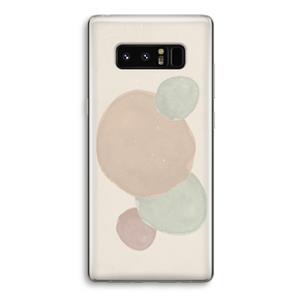 CaseCompany Geo #9: Samsung Galaxy Note 8 Transparant Hoesje