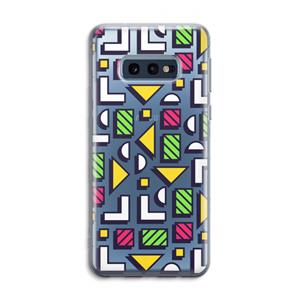 CaseCompany 8-bit N°4: Samsung Galaxy S10e Transparant Hoesje