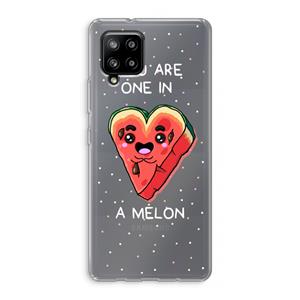 CaseCompany One In A Melon: Samsung Galaxy A42 5G Transparant Hoesje