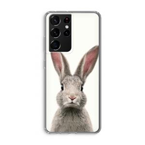 CaseCompany Daisy: Samsung Galaxy S21 Ultra Transparant Hoesje