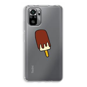 CaseCompany Frisco: Xiaomi Redmi Note 10S Transparant Hoesje