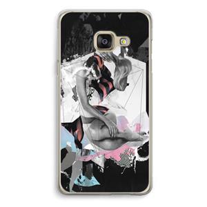 CaseCompany Camouflage de sommeil: Samsung A3 (2017) Transparant Hoesje