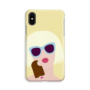 CaseCompany Ice cream: iPhone Xs Volledig Geprint Hoesje