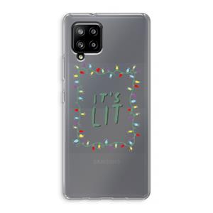 CaseCompany It's Lit: Samsung Galaxy A42 5G Transparant Hoesje