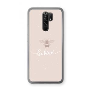 CaseCompany Be(e) kind: Xiaomi Redmi 9 Transparant Hoesje