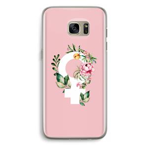 CaseCompany Venus: Samsung Galaxy S7 Edge Transparant Hoesje