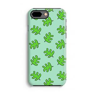 CaseCompany Groene blaadjes: iPhone 7 Plus Tough Case
