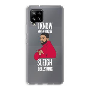 CaseCompany Sleigh Bells Ring: Samsung Galaxy A42 5G Transparant Hoesje