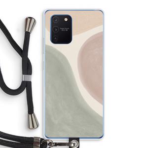 CaseCompany Geo #6: Samsung Galaxy Note 10 Lite Transparant Hoesje met koord